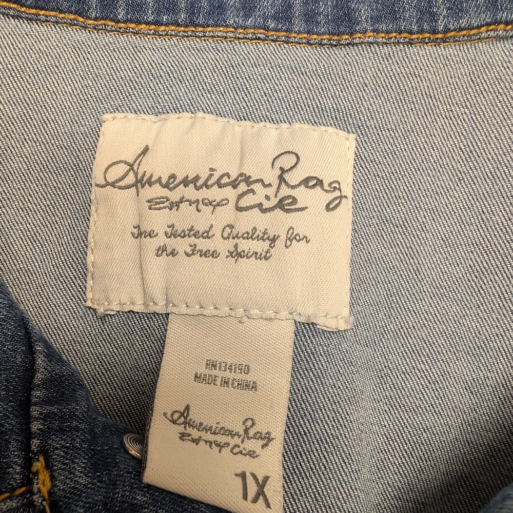American Rag Blue Denim Jacket - Picture 2 of 6